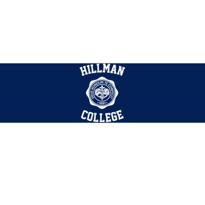 Hillman College Vintage 1881 Bumper Sticker