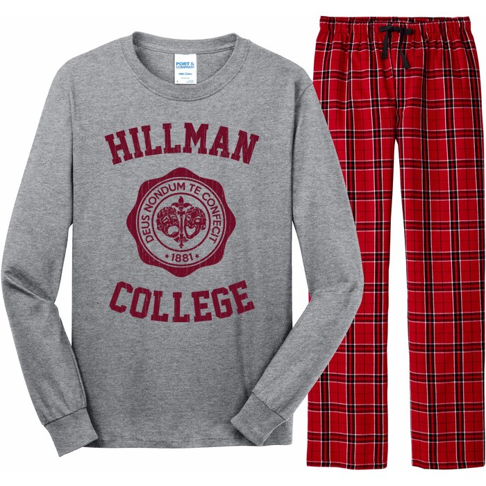 Hillman College Vintage 1881 Long Sleeve Pajama Set