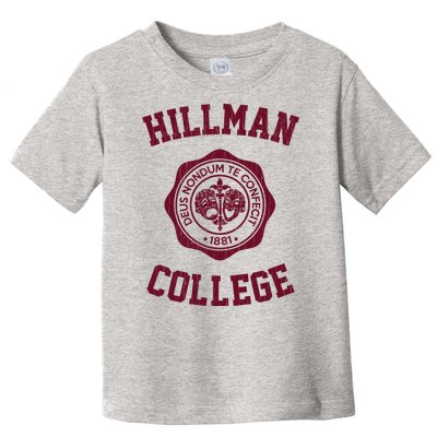 Hillman College Vintage 1881 Toddler T-Shirt