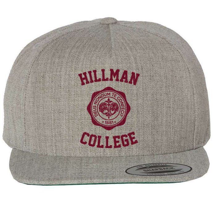 Hillman College Vintage 1881 Wool Snapback Cap