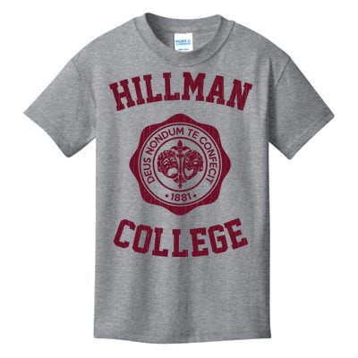 Hillman College Vintage 1881 Kids T-Shirt