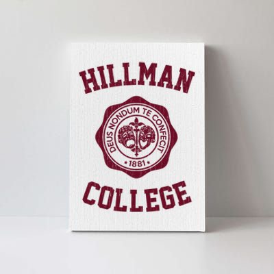 Hillman College Vintage 1881 Canvas