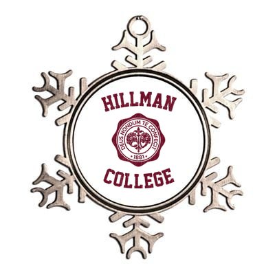 Hillman College Vintage 1881 Metallic Star Ornament