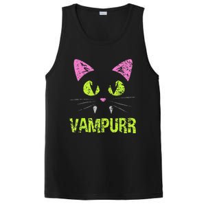 Halloween Cat Vampurr Vampire For Funny Man Creative PosiCharge Competitor Tank