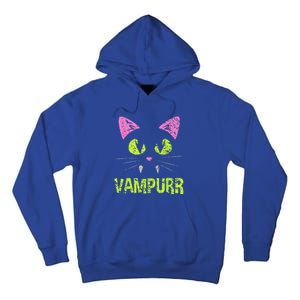 Halloween Cat Vampurr Vampire For Funny Man Creative Tall Hoodie