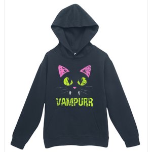 Halloween Cat Vampurr Vampire For Funny Man Creative Urban Pullover Hoodie