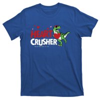 Heart Crusher Valentines Day Dinosaur T Rex Lover Gift T-Shirt