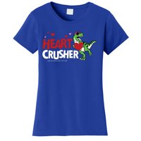 Heart Crusher Valentines Day Dinosaur T Rex Lover Gift Women's T-Shirt