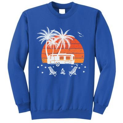 Happy Camper Vacation Gift Sweatshirt