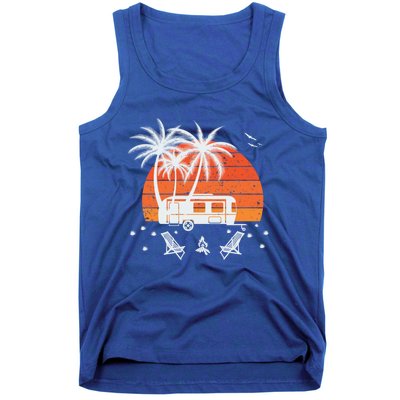 Happy Camper Vacation Gift Tank Top