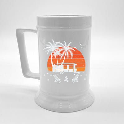 Happy Camper Vacation Gift Beer Stein