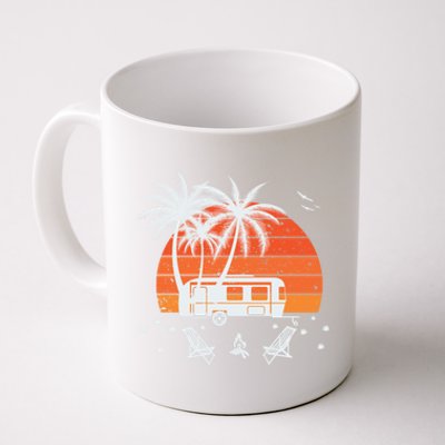 Happy Camper Vacation Gift Coffee Mug