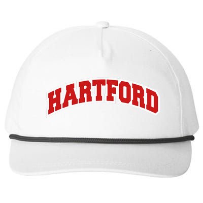 Hartford Connecticut Varsity Style Vintage Swea Snapback Five-Panel Rope Hat