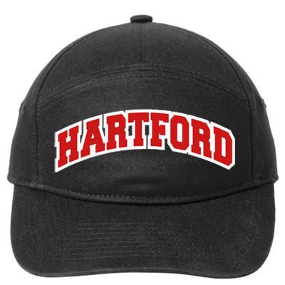 Hartford Connecticut Varsity Style Vintage Swea 7-Panel Snapback Hat