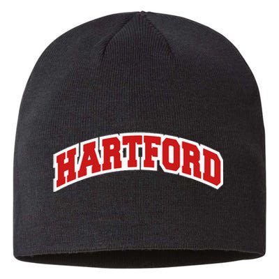 Hartford Connecticut Varsity Style Vintage Swea Sustainable Beanie