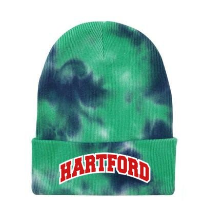 Hartford Connecticut Varsity Style Vintage Swea Tie Dye 12in Knit Beanie