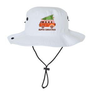 Hippie Christmas Van Holiday Legacy Cool Fit Booney Bucket Hat