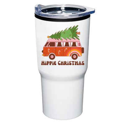 Hippie Christmas Van Holiday Tumbler