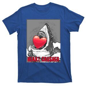 Heart Crusher Valentine's Day Shark Lover Cute Gift T-Shirt