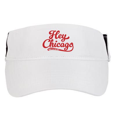 Hey Chicago What Do You Say Adult Drive Performance Visor