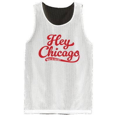 Hey Chicago What Do You Say Mesh Reversible Basketball Jersey Tank