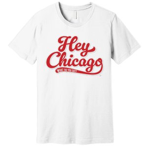 Hey Chicago What Do You Say Premium T-Shirt