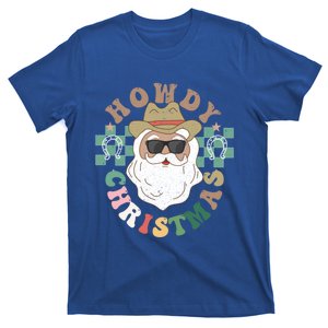 Howdy Christmas Western Santa Cute Gift T-Shirt