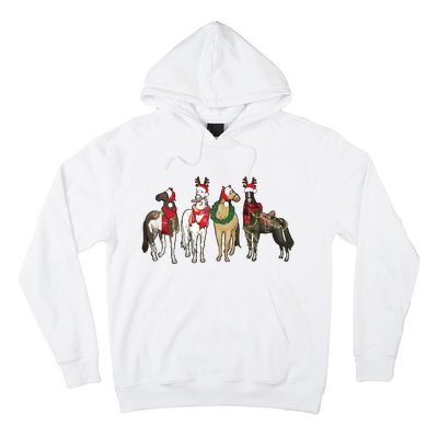 Horse Christmas Western Christmas Horse Hoodie