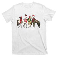 Horse Christmas Western Christmas Horse T-Shirt