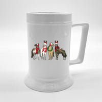 Horse Christmas Western Christmas Horse Beer Stein