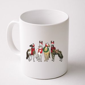 Horse Christmas Western Christmas Horse Coffee Mug