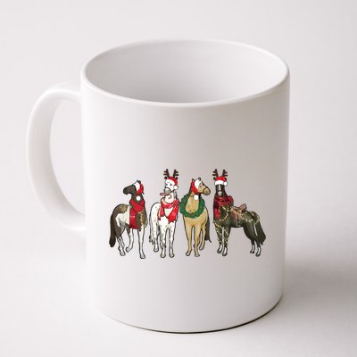 Horse Christmas Western Christmas Horse Coffee Mug