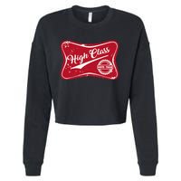 High Class White Trash Vintage Country Cropped Pullover Crew