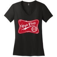 High Class White Trash Vintage Country Women's V-Neck T-Shirt