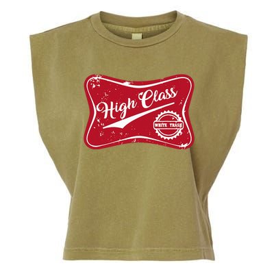 High Class White Trash Vintage Country Garment-Dyed Women's Muscle Tee