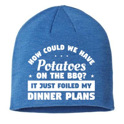 How Could We Have Potatoes On The Bbq Barbecue Grill Great Gift Sustainable Beanie