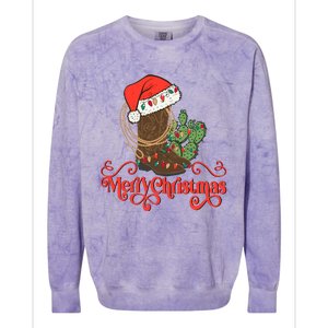 Howdy Christmas Western Xmas Cowboy Boots Country Christmas Colorblast Crewneck Sweatshirt