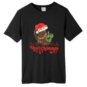 Howdy Christmas Western Xmas Cowboy Boots Country Christmas Tall Fusion ChromaSoft Performance T-Shirt