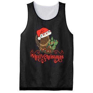 Howdy Christmas Western Xmas Cowboy Boots Country Christmas Mesh Reversible Basketball Jersey Tank