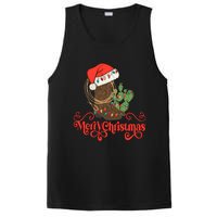 Howdy Christmas Western Xmas Cowboy Boots Country Christmas PosiCharge Competitor Tank