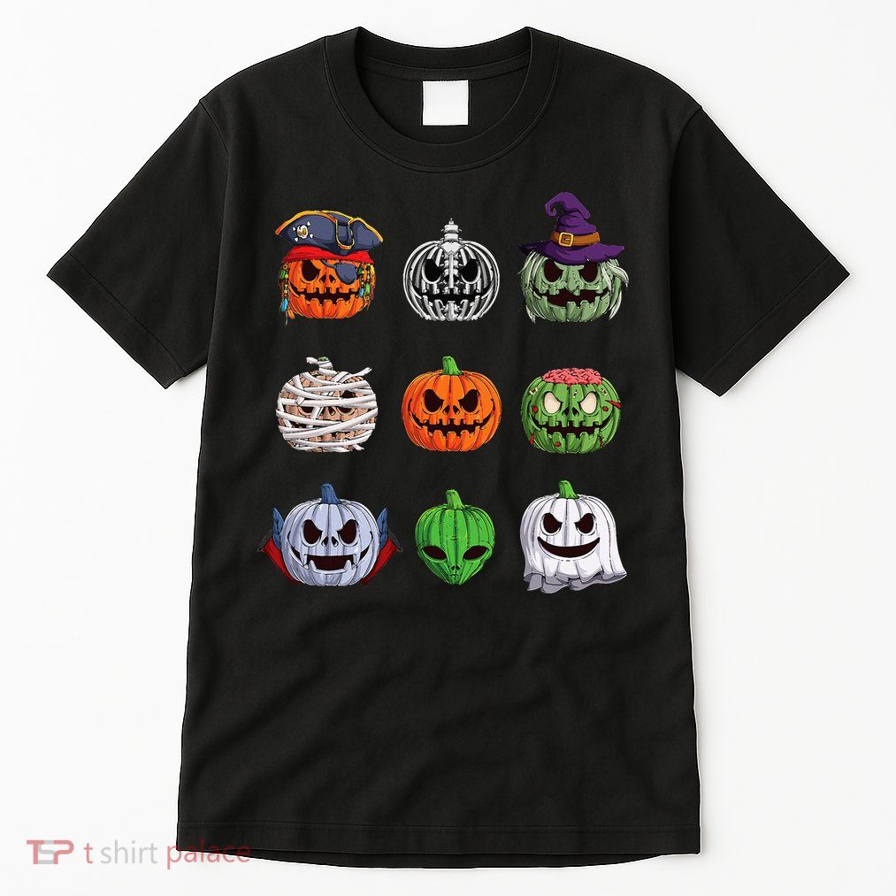 Halloween Costume Women Pumpkin Characters Tall T-Shirt