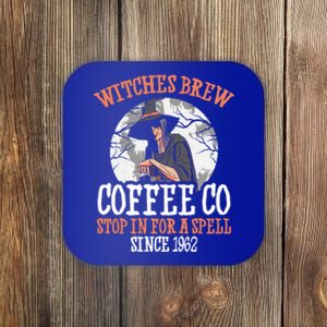 Halloween Coffee Witch Witches Brew Coffee Company Gift Coaster