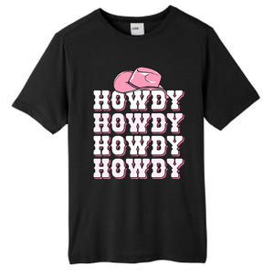 Howdy Cow Western Country Cowgirl Tall Fusion ChromaSoft Performance T-Shirt