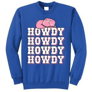 Howdy Cow Western Country Cowgirl Sweatshirt