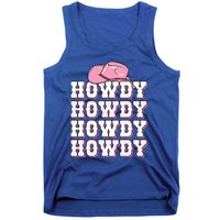 Howdy Cow Western Country Cowgirl Tank Top