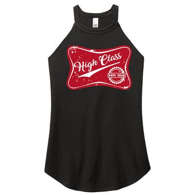 High Class White Trash Vintage Country Women’s Perfect Tri Rocker Tank