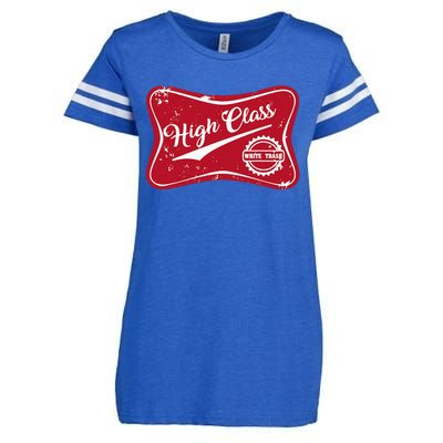 High Class White Trash Vintage Country Enza Ladies Jersey Football T-Shirt