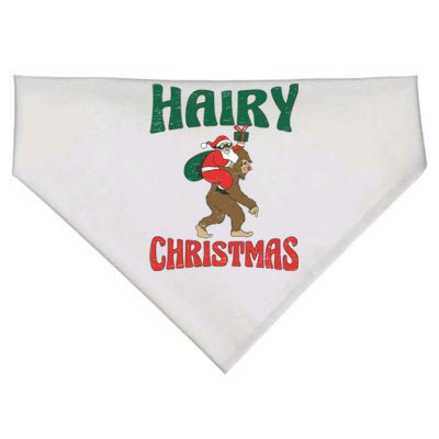 Hairy Christmas Xmas Camping Camper Hiking Season Holidays Gift USA-Made Doggie Bandana