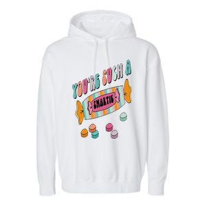 Hard Candy You're Such A Smartie Heart Happy Valentine’s Day Garment-Dyed Fleece Hoodie