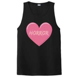 Horror Creepy Yami Kawaii Pastel Grunge Valentines Heart PosiCharge Competitor Tank